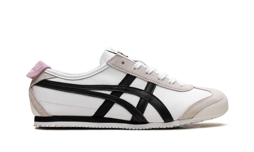 Onitsuka Tiger Patou Mexico 66 Sneakers in White Black Pink - product image from the listing.