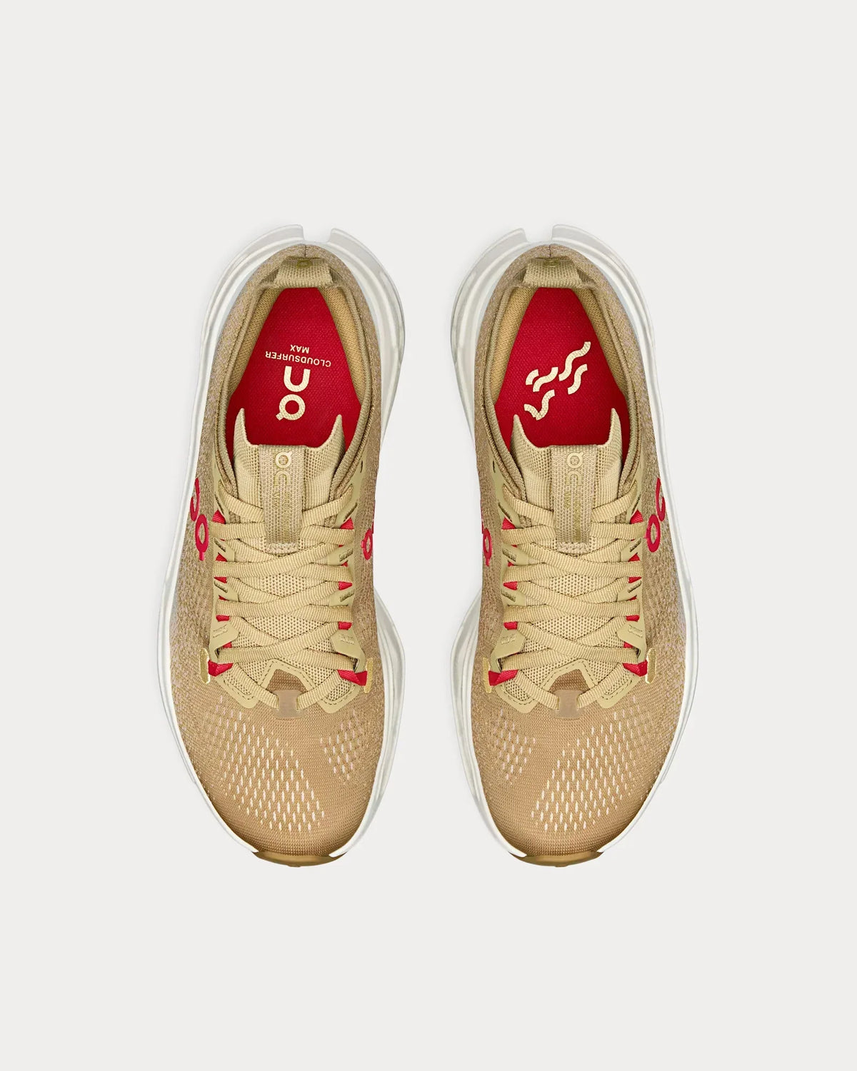 On Cloudsurfer Max Year of the Horse Chai/Ivory Shoes for Running - product image from the listing.