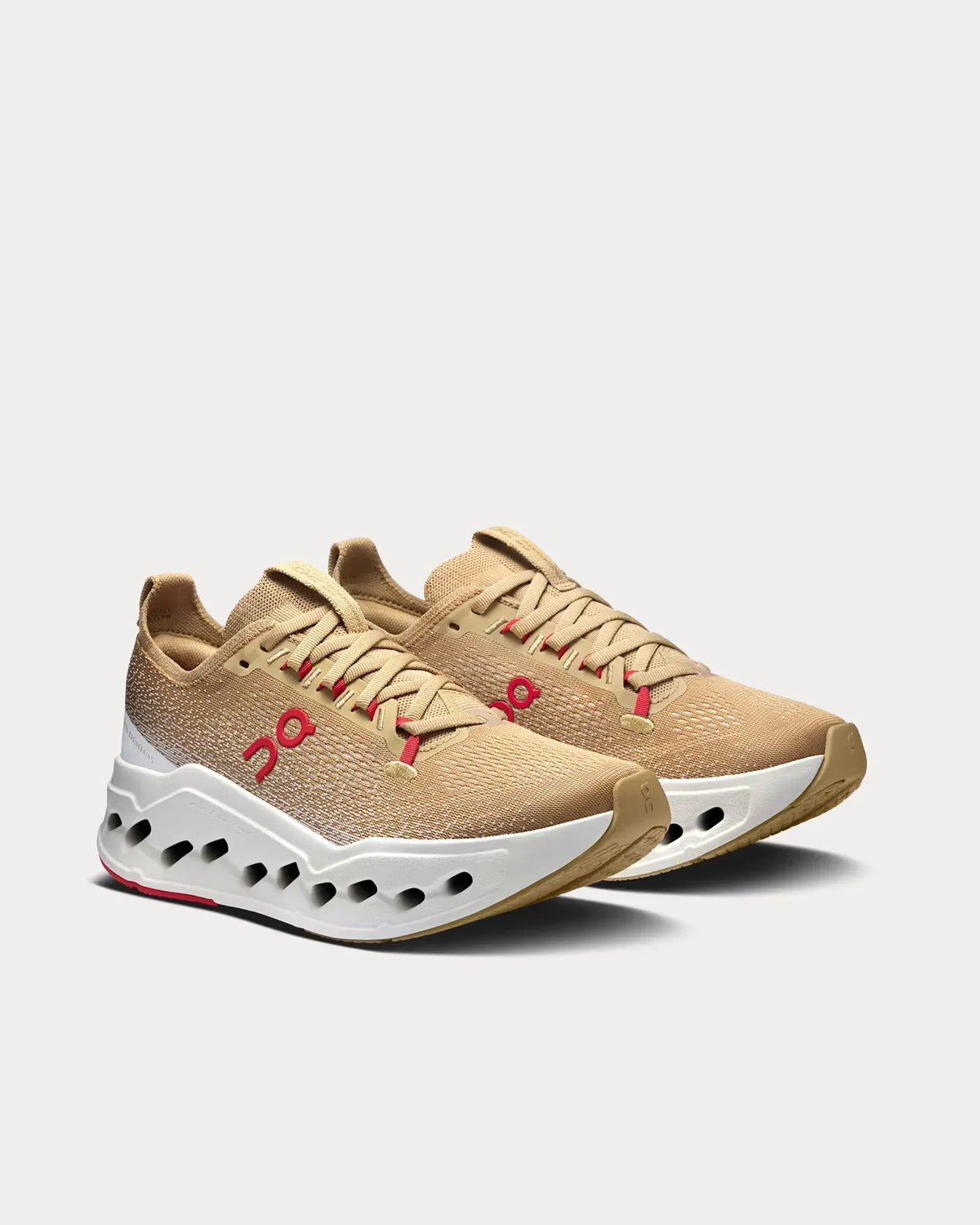 On Cloudsurfer Max Year of the Horse Chai/Ivory Shoes for Running - product image from the listing.