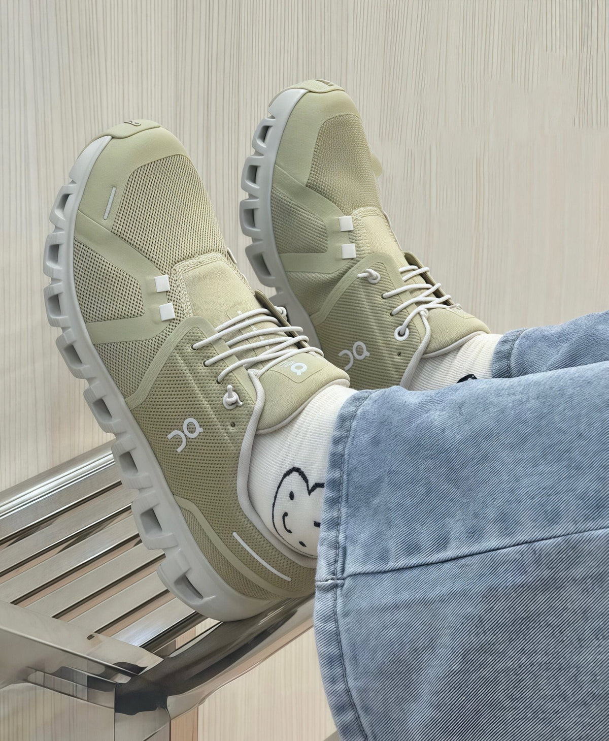On Cloud 6 Caper Ice Lifestyle Trainers - product image from the listing.