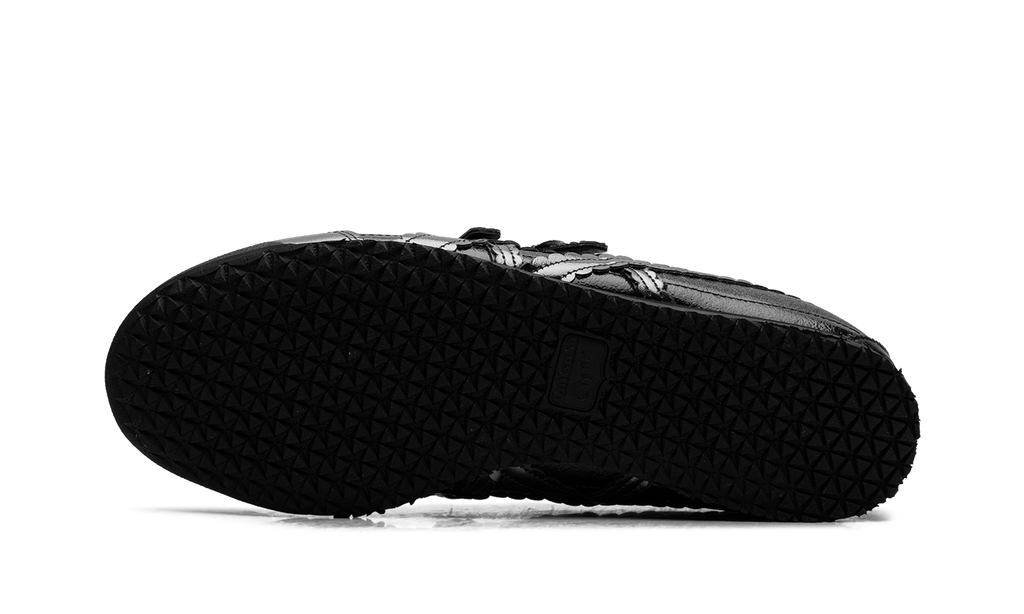 Women's Onitsuka Tiger Mexico 66 TGRS Glitter Pack Ballet Flats - Black Gunmetal - product image from the listing.