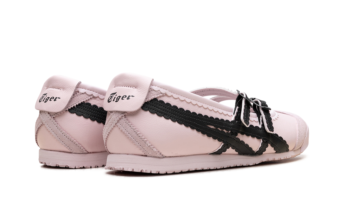 Women's Onitsuka Tiger Mexico 66 TGRS Ballet Flats - Crystal Pink Graphite Grey - product image from the listing.