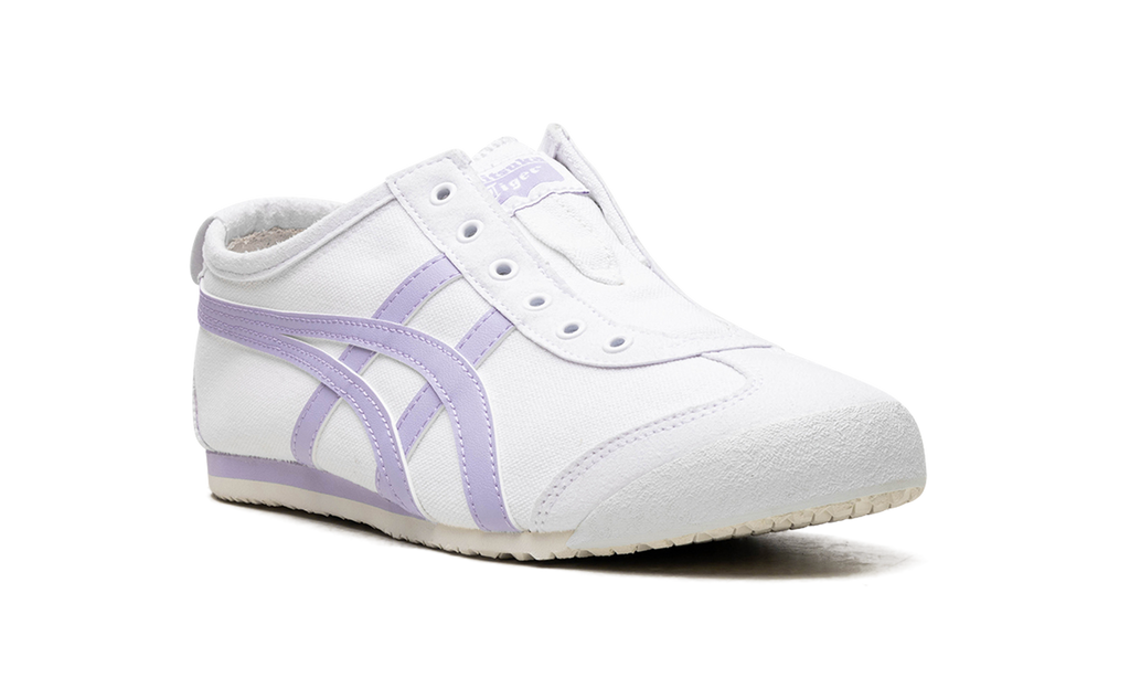 Onitsuka Tiger Mexico 66 Sneakers in White Purple - product image from the listing.