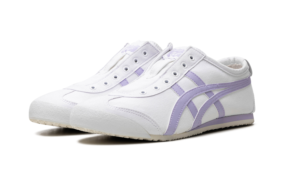 Onitsuka Tiger Mexico 66 Sneakers in White Purple - product image from the listing.