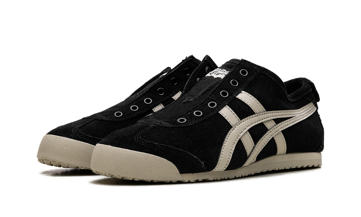 Black Putty - Onitsuka Tiger Mexico 66 Slip-On Sneakers - product image from the listing.