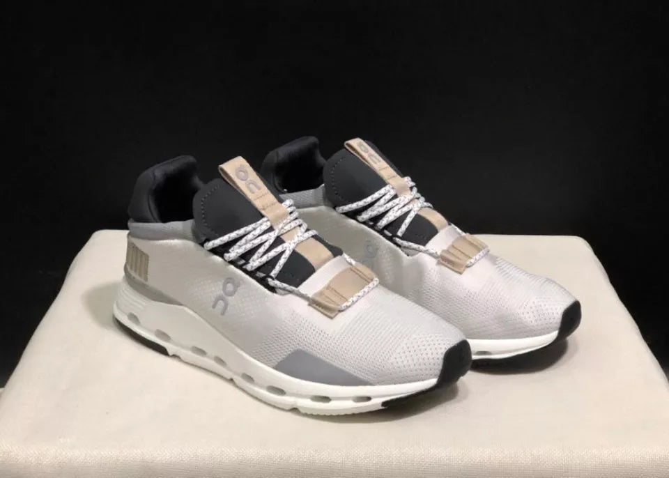 On Cloudnova Grey Lifestyle Trainers - product image from the listing.