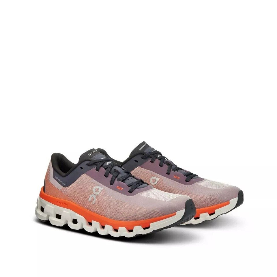 On Cloudflow 4 Quartz Flame Shoes for Running - product image from the listing.
