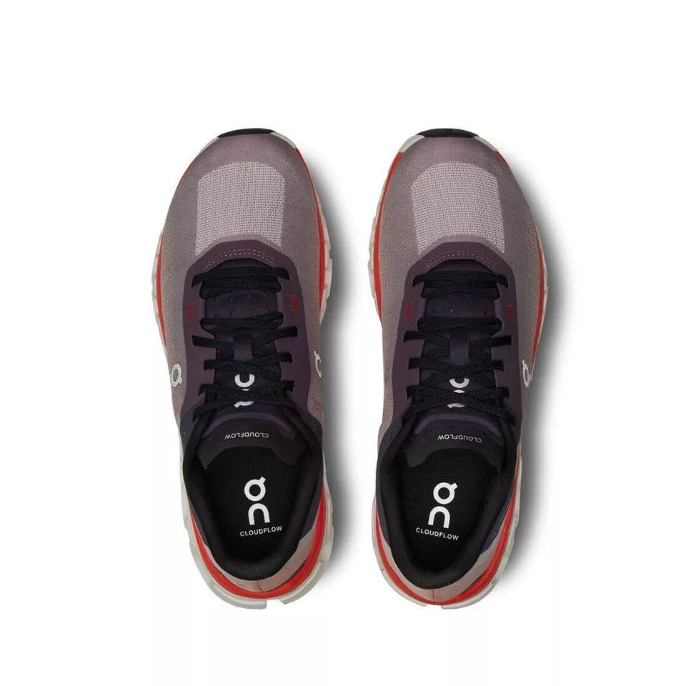 On Cloudflow 4 Quartz Flame Shoes for Running - product image from the listing.