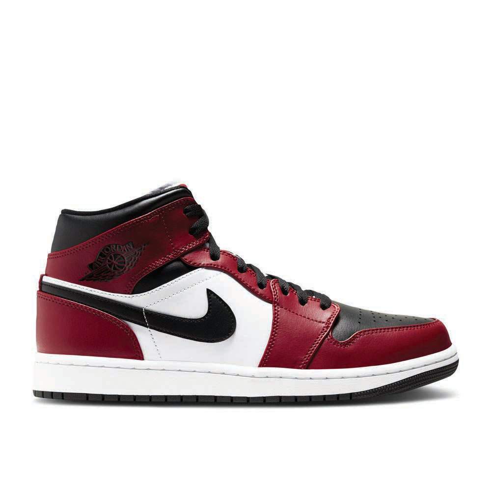 "Chicago Black Toe" Air Jordan 1 Mid Sneakers - product image from the listing.