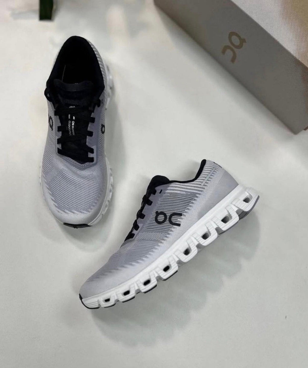 On Cloud 6 Push Lilac Black Lifestyle Trainers - product image from the listing.