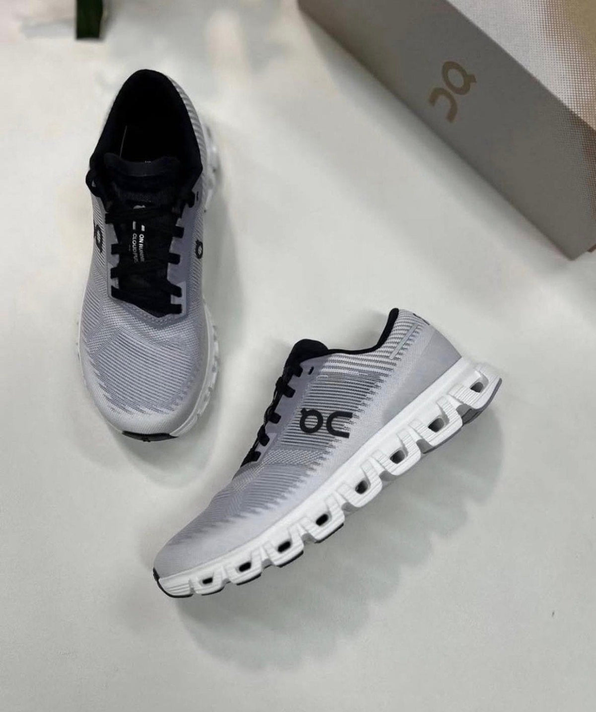 On Cloud 6 Push Lilac Black Lifestyle Trainers - product image from the listing.
