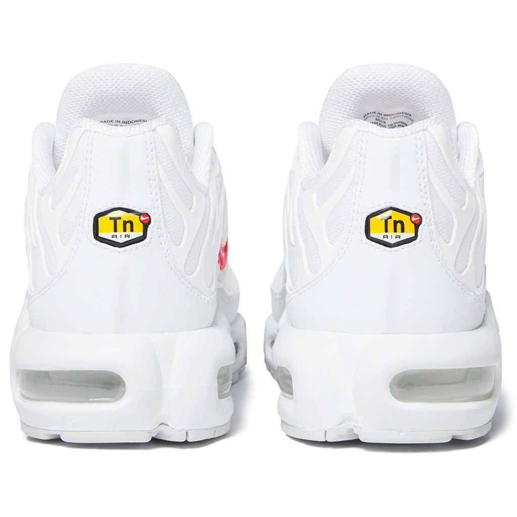 Supreme x Air Max Plus TN Sneakers in White - product image from the listing.