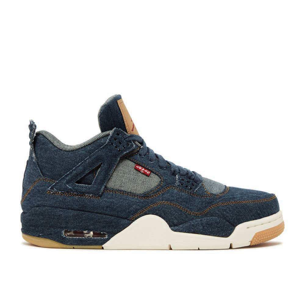 "Denim" Levi's x Air Jordan 4 Retro Sneakers - product image from the listing.