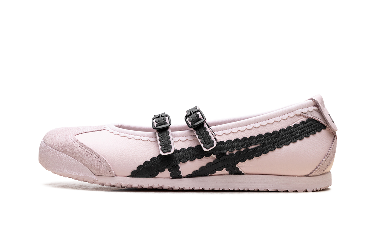 Women's Onitsuka Tiger Mexico 66 TGRS Ballet Flats - Crystal Pink Graphite Grey - product image from the listing.