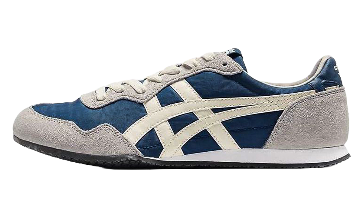 Mako Blue Cream - Onitsuka Tiger Serrano Sneakers - product image from the listing.