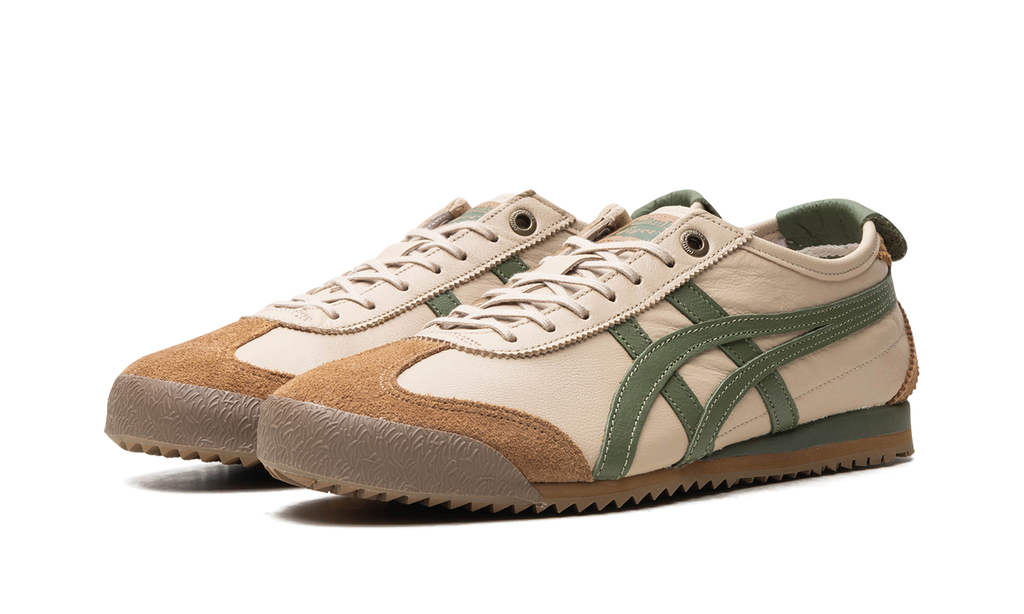 Onitsuka Tiger Mexico 66 SD Sneakers in Beige Brown Green - product image from the listing.