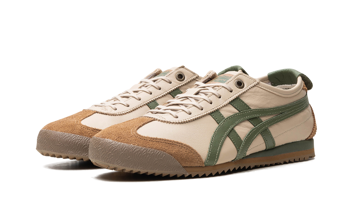 Onitsuka Tiger Mexico 66 SD Sneakers in Beige Brown Green - product image from the listing.