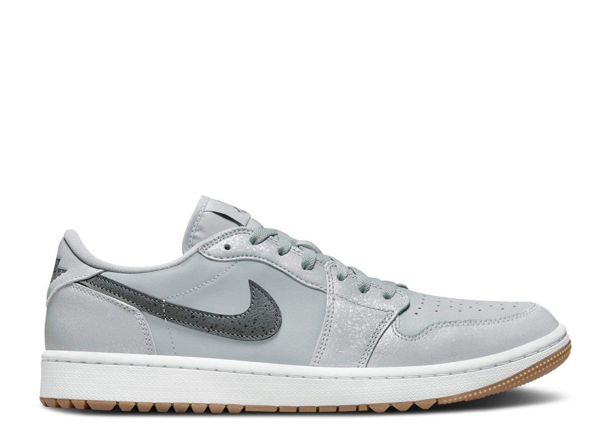 Air Jordan 1 Low Golf Sneakers in Wolf Grey Gum - product image from the listing.