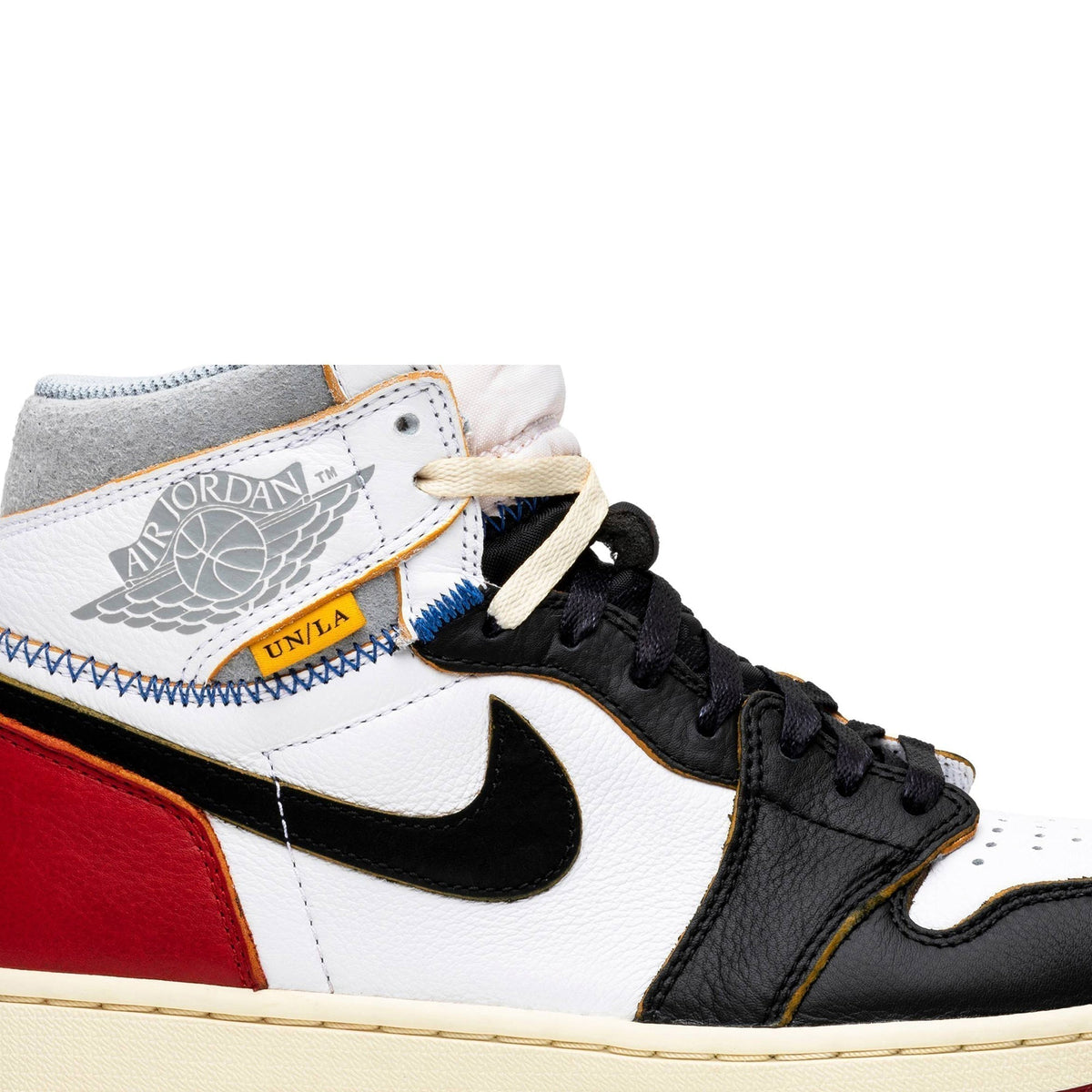"Black Toe" Union LA x Air Jordan 1 Retro High NRG BV1300-106 Sneakers - product image from the listing.
