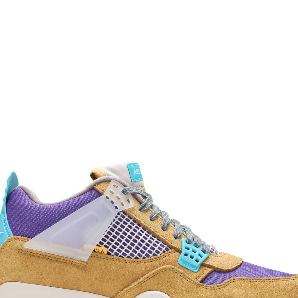 Union LA x Air Jordan 4 Retro Desert Moss DJ5718-300 Trainers - product image from the listing.