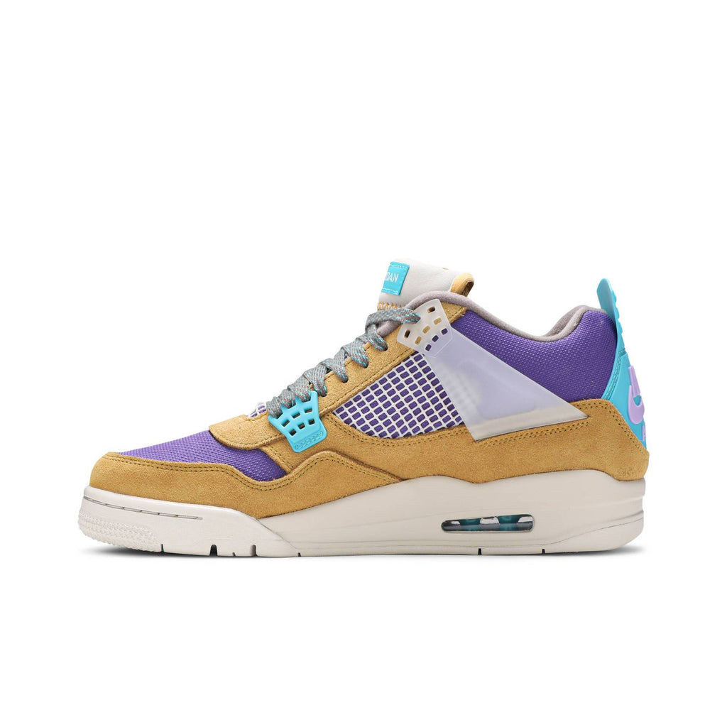 Union LA x Air Jordan 4 Retro Desert Moss DJ5718-300 Trainers - product image from the listing.