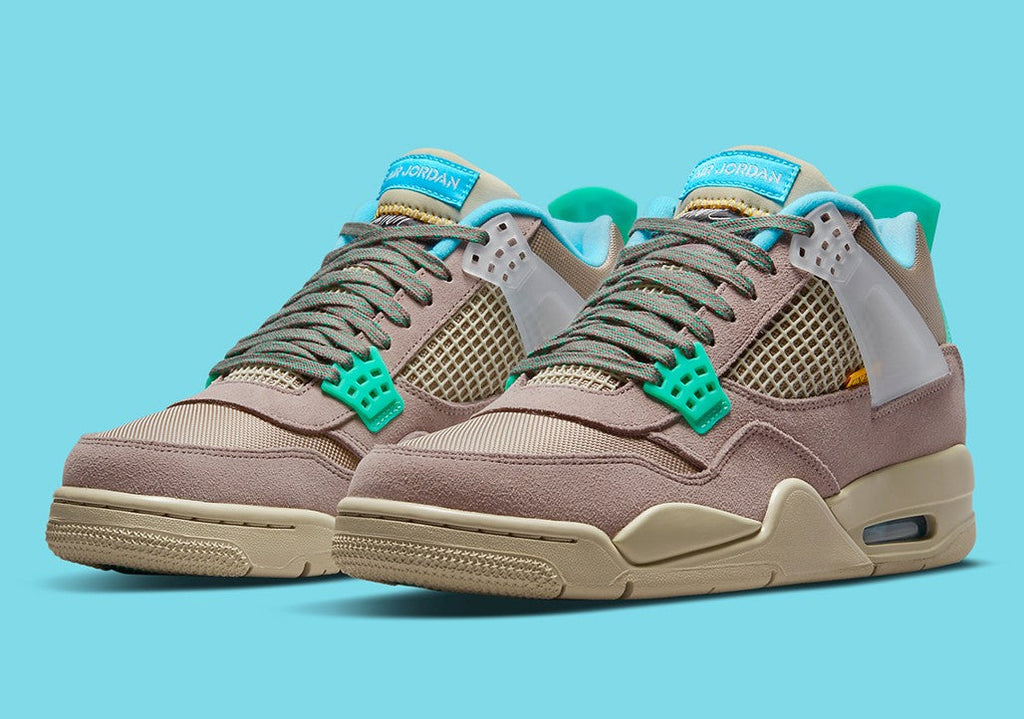 Union LA x Jordan 4 Retro Taupe Haze Trainers - product image from the listing.