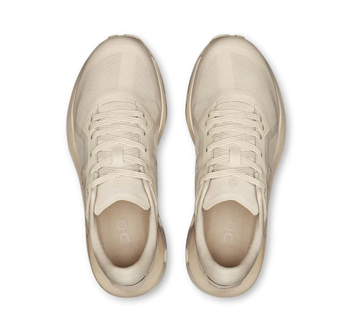 Women's On Cloudzone Pearl/Truffle Lifestyle Sneakers - product image from the listing.