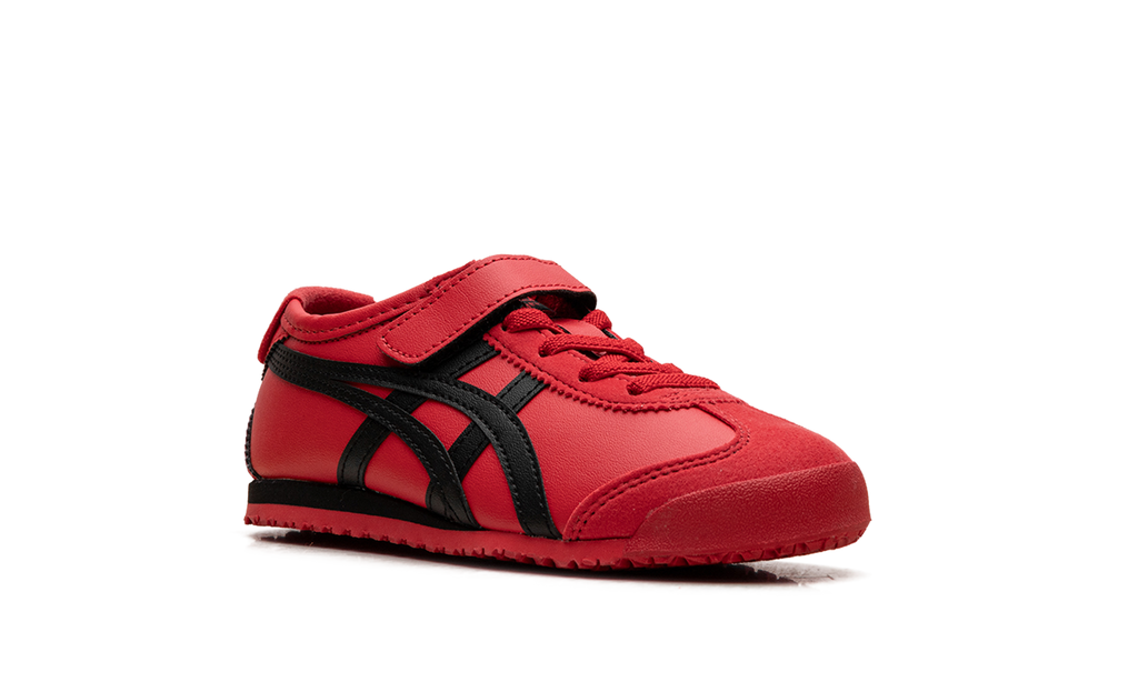 Classic Red Black - Onitsuka Tiger Mexico 66 PS Kids' Sneakers - product image from the listing.