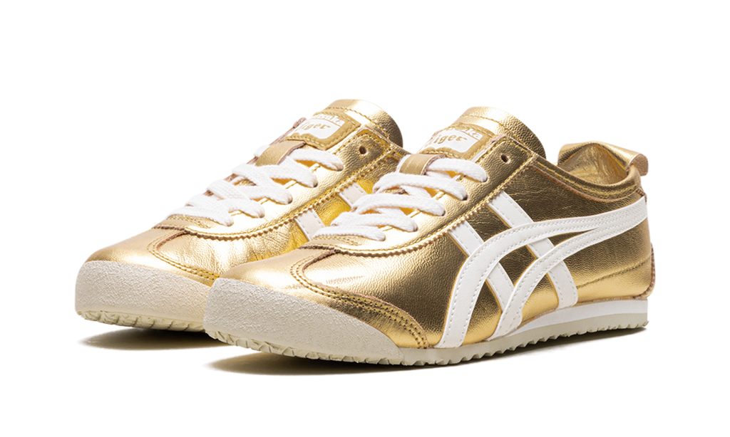 Gold White | Ref. 133815 - Onitsuka Tiger Mexico 66 Sneakers - product image from the listing.