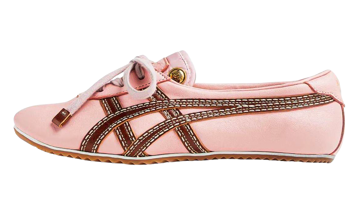 Women's Onitsuka Tiger Tai Chi Sakura Nappa Versace Sneakers - Pink - product image from the listing.