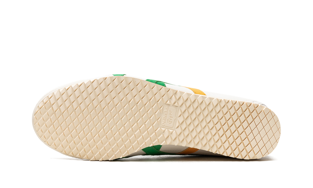 Cream Cilantro Green Yellow - Onitsuka Tiger Mexico 66 SD Sneakers - product image from the listing.
