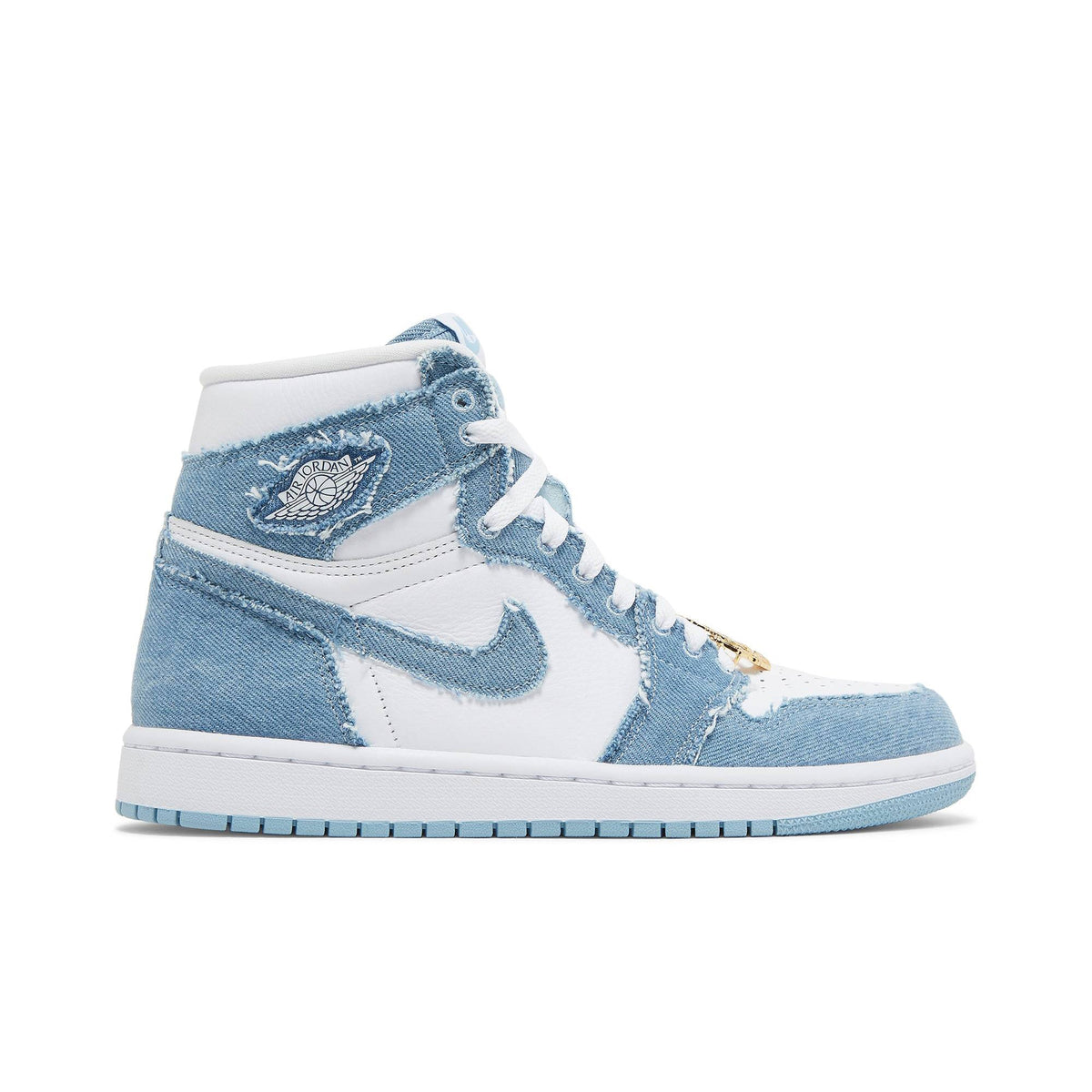 Air Jordan 1 Retro High OG Denim DM9036-104 Sneakers for Women - product image from the listing.