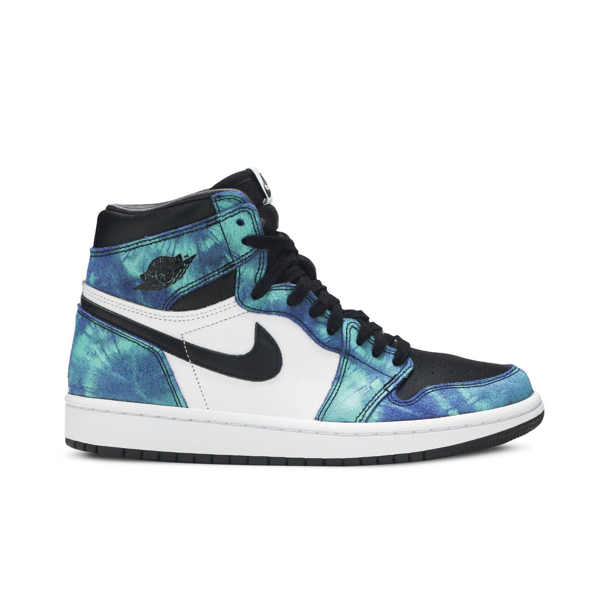 Air Jordan 1 Retro High OG Tie-Dye CD0461-100 Sneakers for Women - product image from the listing.