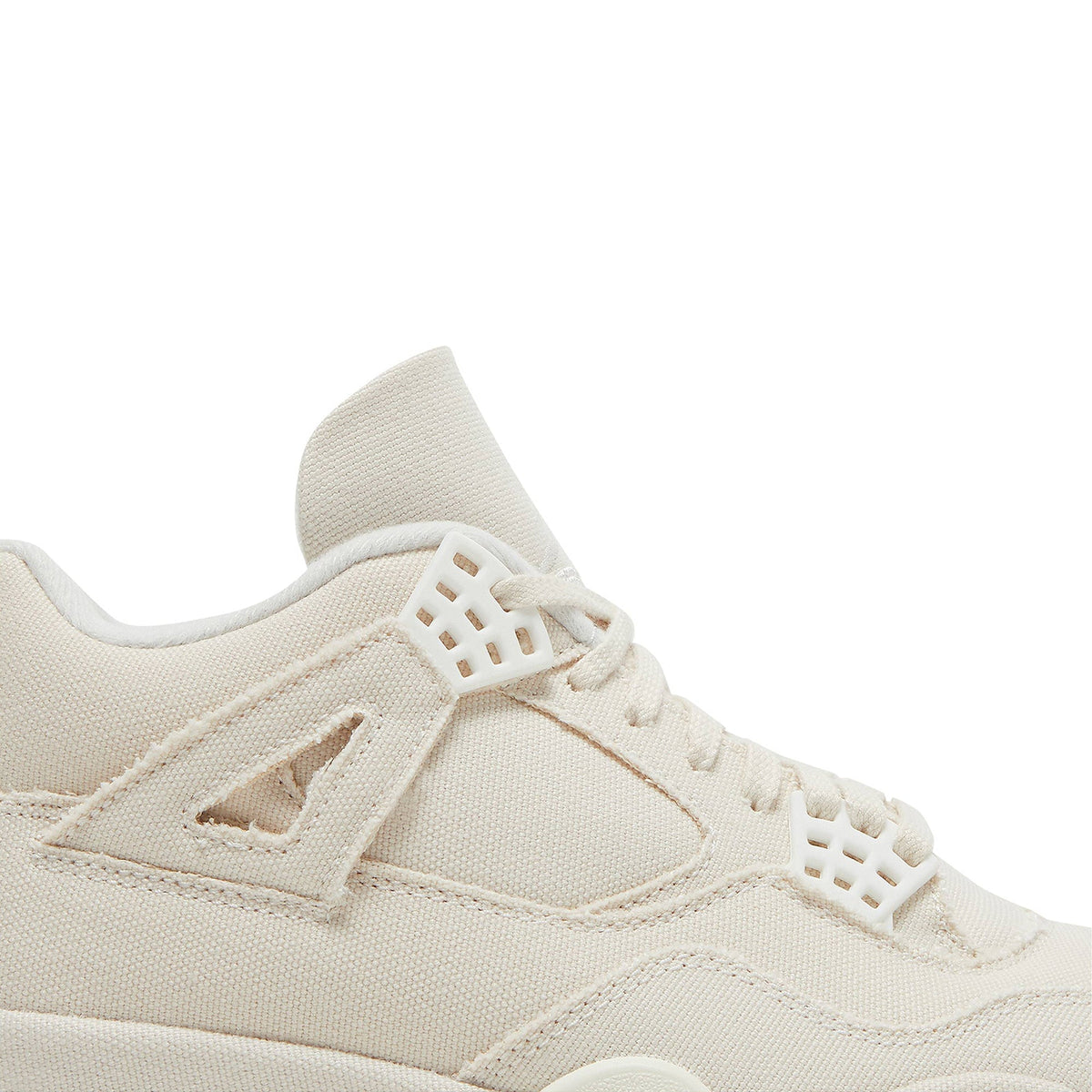 Air Jordan 4 Retro 'Blank Canvas' DQ4909-100 Sneakers for Women - product image from the listing.