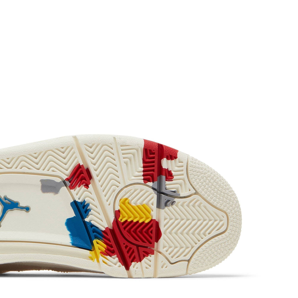 Air Jordan 4 Retro 'Blank Canvas' DQ4909-100 Sneakers for Women - product image from the listing.