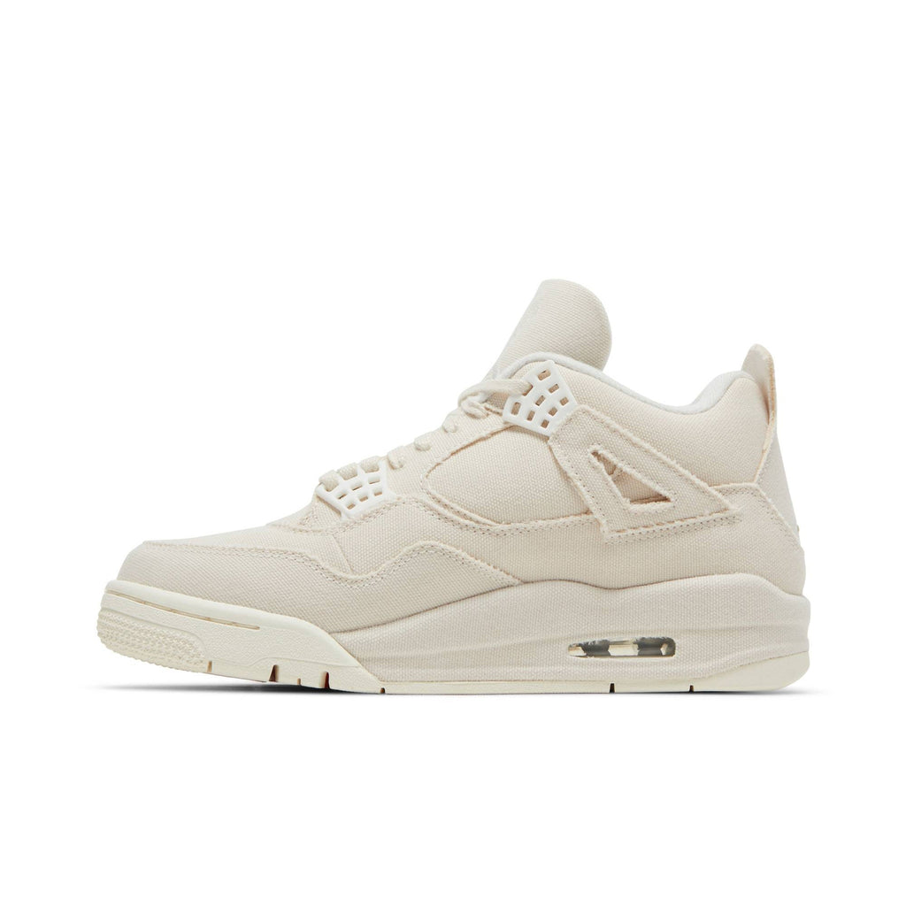 Air Jordan 4 Retro 'Blank Canvas' DQ4909-100 Sneakers for Women - product image from the listing.
