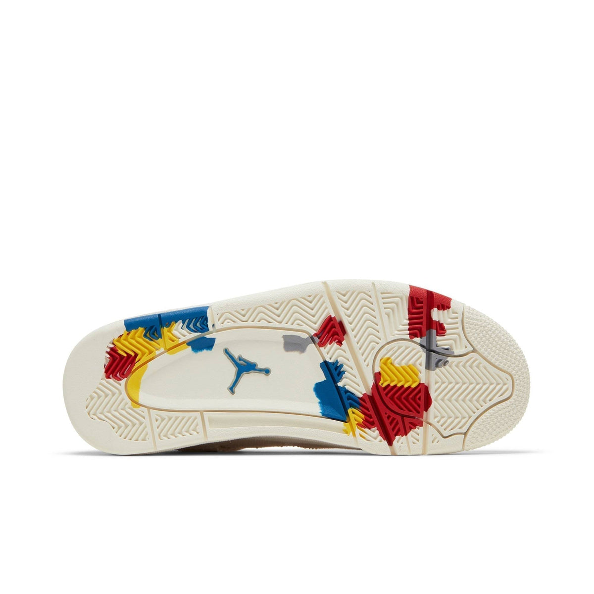 Air Jordan 4 Retro Blank Canvas DQ4909-100 Sneakers for Women - product image from the listing.