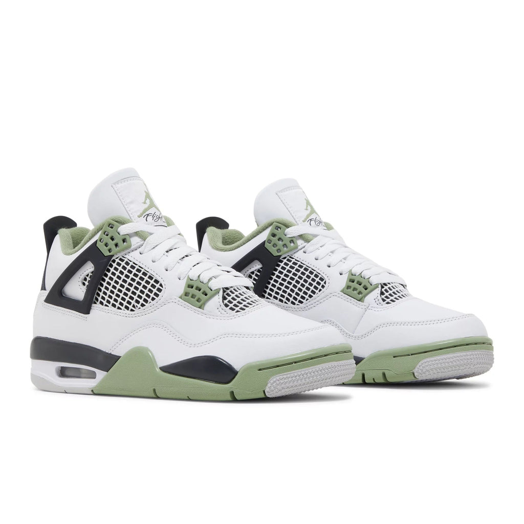 Air Jordan 4 Retro Seafoam AQ9129-103 Sneakers for Women - product image from the listing.
