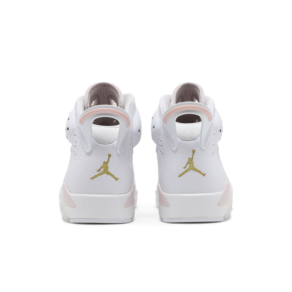 Air Jordan 6 Retro 'Gold Hoops' DH9696-100 Sneakers for Women - product image from the listing.