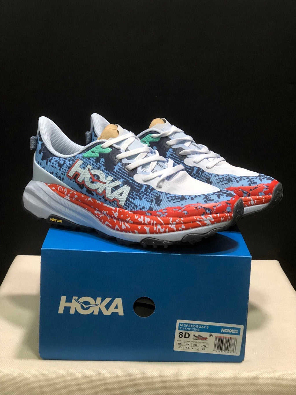 HOKA ONE ONE Speedgoat 6 Trail Shoes for Running - product image from the listing.