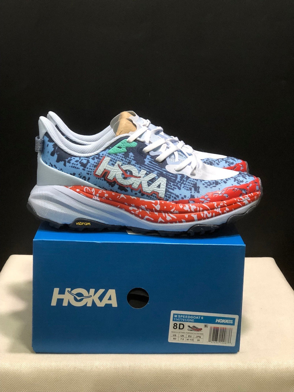 HOKA ONE ONE Speedgoat 6 Trail Shoes for Running - product image from the listing.