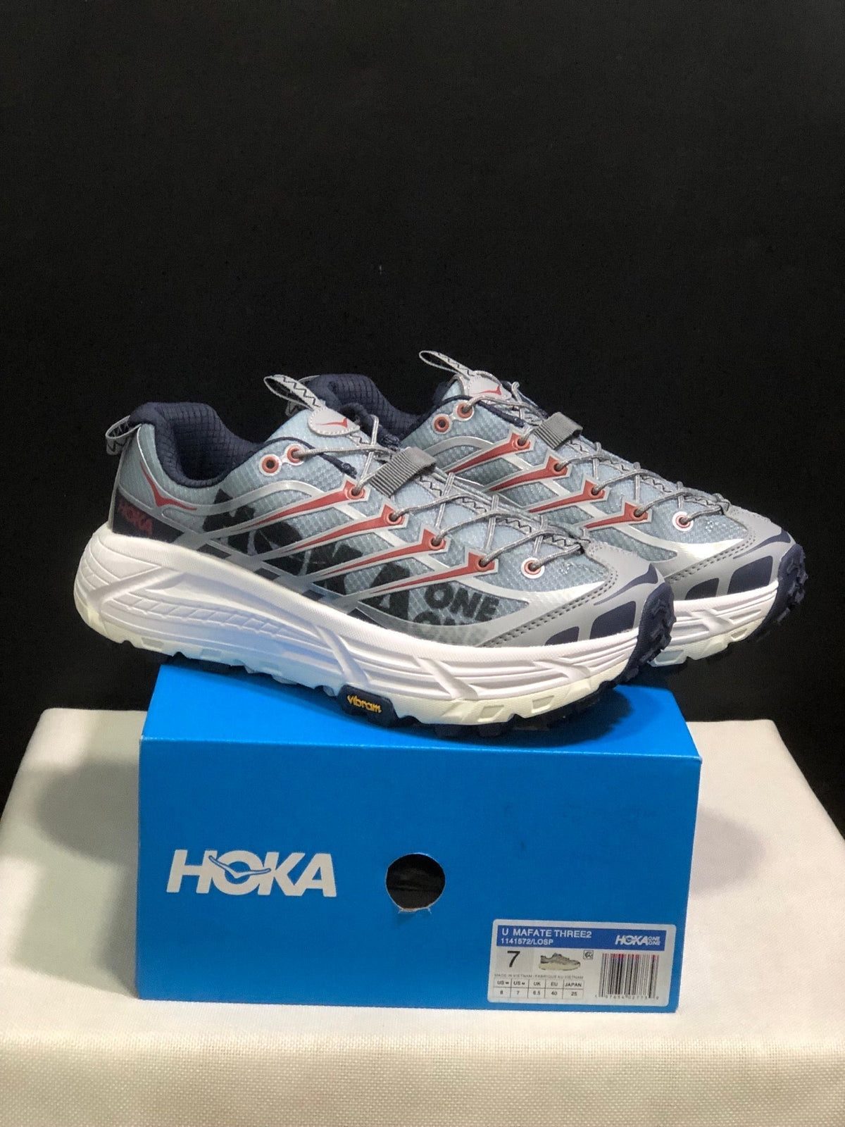 HOKA ONE ONE Mafate Three2 Trail Shoes for Running - product image from the listing.
