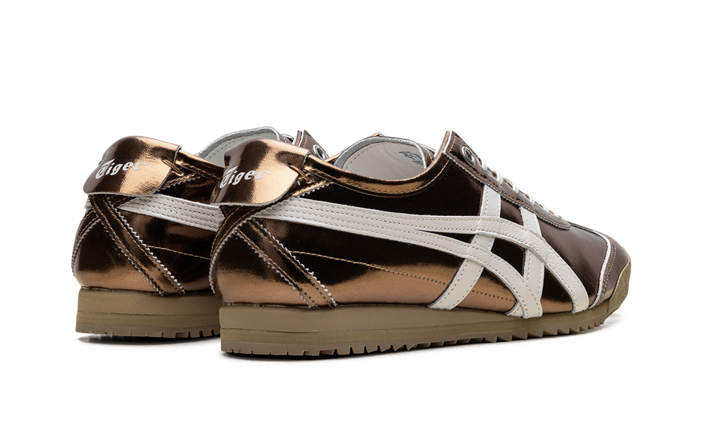 Desert Camp Cream - Onitsuka Tiger Mexico 66 SD Metallic Series Sneakers - product image from the listing.
