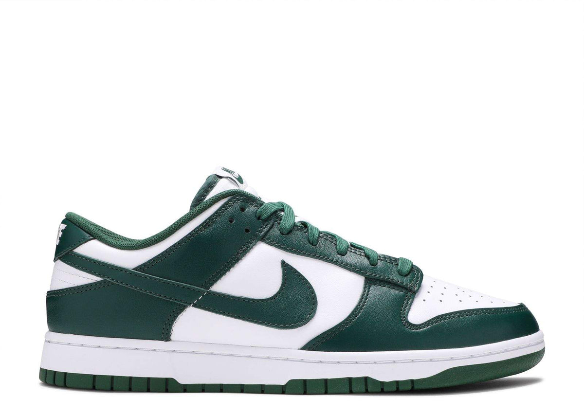 "Michigan State" Nike Dunk Low Sneakers - product image from the listing.