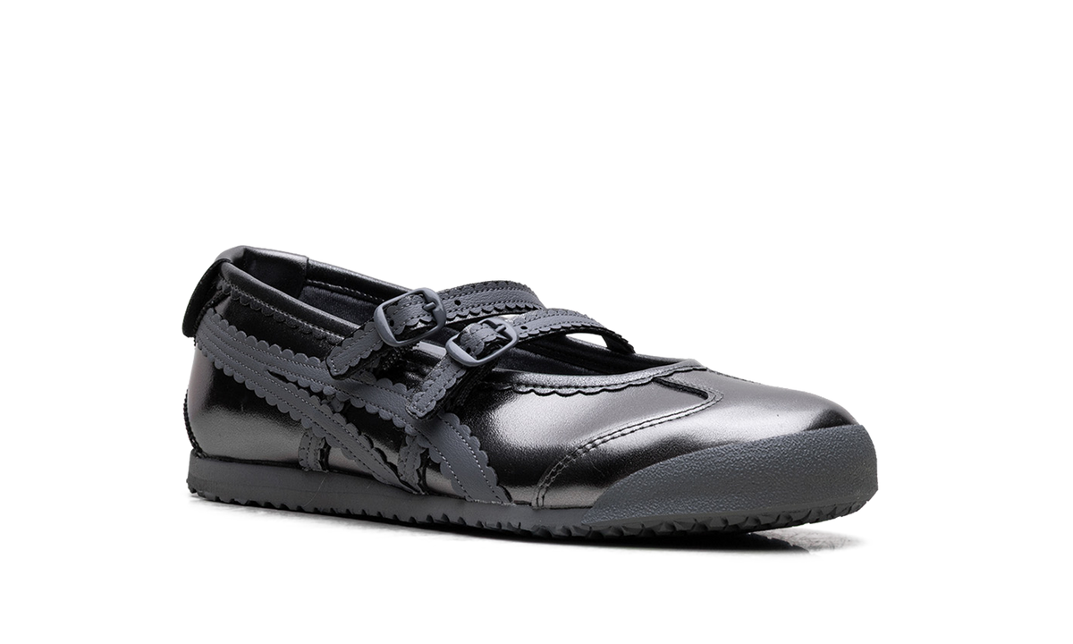 Women's Onitsuka Tiger Mexico 66 TGRS Metallic Pack Ballet Flats - Gunmetal Metropolis - product image from the listing.