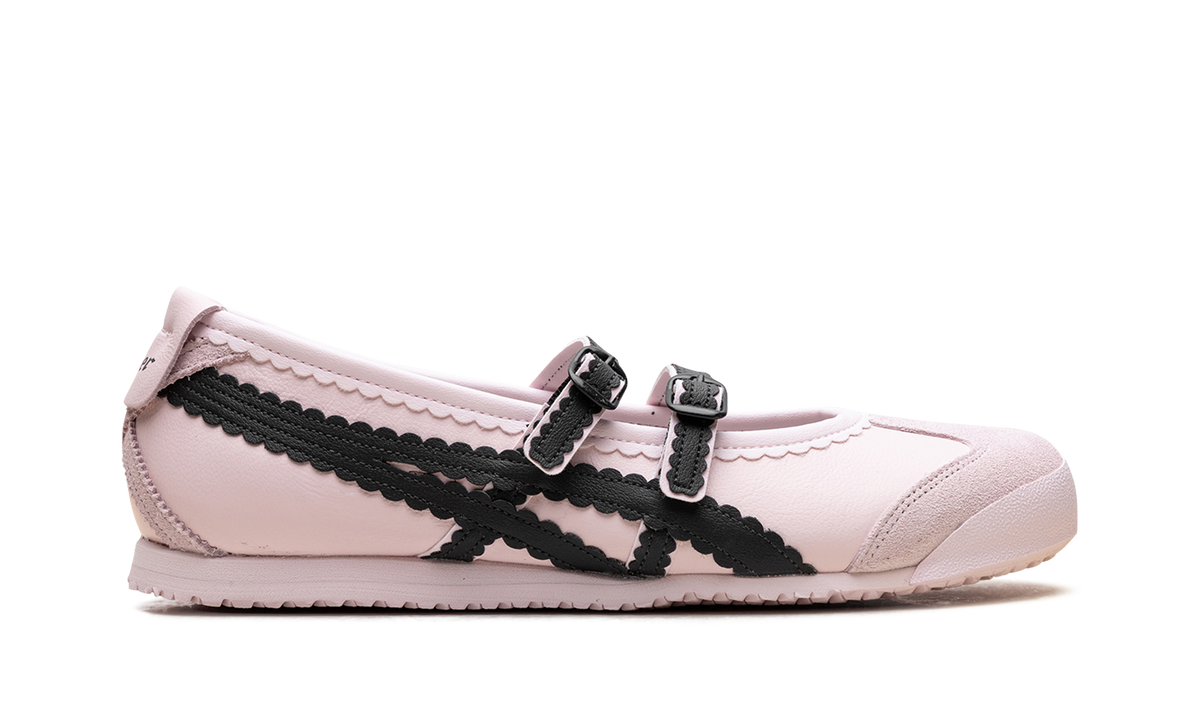 Women's Onitsuka Tiger Mexico 66 TGRS Ballet Flats - Crystal Pink Graphite Grey - product image from the listing.